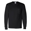 Gildan Ultra Cotton® Long Sleeve Pocket T-Shirt