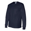 Gildan Ultra Cotton® Long Sleeve Pocket T-Shirt