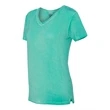 J. America Women's Oasis Wash V-Neck T-Shirt