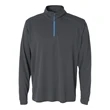 J. America Shadow Mesh Quarter-Zip Pullover