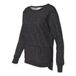 J. America Women's Glitter French Terry Sweatshirt