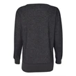J. America Women's Glitter French Terry Sweatshirt