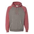 J. America Vintage Heather Hooded Sweatshirt