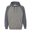J. America Vintage Heather Hooded Sweatshirt