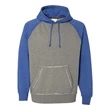 J. America Vintage Heather Hooded Sweatshirt