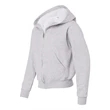JERZEES NuBlend® Youth Full-Zip Hooded Sweatshirt