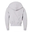 JERZEES NuBlend® Youth Full-Zip Hooded Sweatshirt