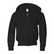 JERZEES NuBlend® Youth Full-Zip Hooded Sweatshirt