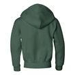 JERZEES NuBlend® Youth Full-Zip Hooded Sweatshirt
