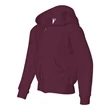 JERZEES NuBlend® Youth Full-Zip Hooded Sweatshirt