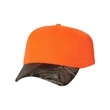 Kati Solid Crown with Camo Visor Cap