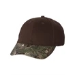 Kati Solid Crown with Camo Visor Cap