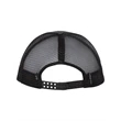 Mega Cap Flat Bill Six-Panel Trucker Cap