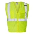 Kishigo Clear ID Vest with Zipper Closure