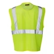 Kishigo Clear ID Vest with Zipper Closure