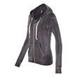 MV Sport Women's Angel Fleece Full-Zip Hooded Sweatshirt