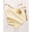 Q-Tees Full-Length Apron with Pouch Pocket
