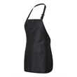 Q-Tees Full-Length Apron with Pouch Pocket