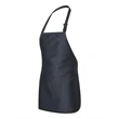 Q-Tees Full-Length Apron with Pouch Pocket