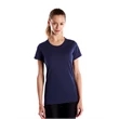 Ladies' 5.8 oz. Short-Sleeve Recover Yarn Crewneck