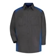 Red Kap Long Sleeve Motorsports Shirt - Long Sizes