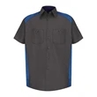 Red Kap Short Sleeve Motorsports Shirt