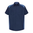 Red Kap Short Sleeve Motorsports Shirt