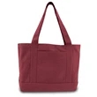 Seaside Cotton Canvas 12 oz. Pigment-Dyed Boat Tote