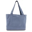 Seaside Cotton Canvas 12 oz. Pigment-Dyed Boat Tote