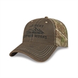 Faux Leathered Poly/Cotton Camo Cap