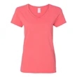 Gildan Heavy Cotton™ Women's V-Neck T-Shirt