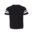 Augusta Sportswear Youth V-Neck Jersey with Striped Sleeves