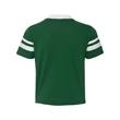Augusta Sportswear Youth V-Neck Jersey with Striped Sleeves