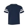 Augusta Sportswear Youth V-Neck Jersey with Striped Sleeves