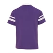 Augusta Sportswear Youth V-Neck Jersey with Striped Sleeves