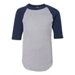 Augusta Sportswear Youth Three-Quarter Sleeve Baseball Je...
