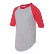Augusta Sportswear Youth Three-Quarter Sleeve Baseball Je...
