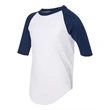 Augusta Sportswear Youth Three-Quarter Sleeve Baseball Je...