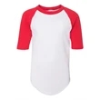 Augusta Sportswear Youth Three-Quarter Sleeve Baseball Je...