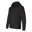 Bayside USA-Made Full-Zip Hooded Sweatshirt