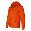 Bayside USA-Made Full-Zip Hooded Sweatshirt