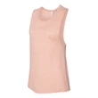 BELLA + CANVAS Women's Flowy Scoop Muscle Tank
