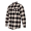 Burnside Yarn-Dyed Long Sleeve Flannel Shirt