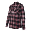 Burnside Yarn-Dyed Long Sleeve Flannel Shirt
