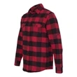 Burnside Yarn-Dyed Long Sleeve Flannel Shirt