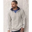 Champion Cotton Max Hooded Quarter-Zip Sweatshirt