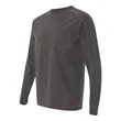 Comfort Colors Garment-Dyed Heavyweight Long Sleeve Pocke...