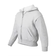 Hanes EcoSmart® Youth Full-Zip Hooded Sweatshirt