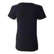 J. America Women's V-Neck Slub T-Shirt