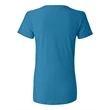 J. America Women's V-Neck Slub T-Shirt